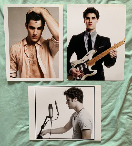 Darren Chris - Three 8x11 glossy promo photos.