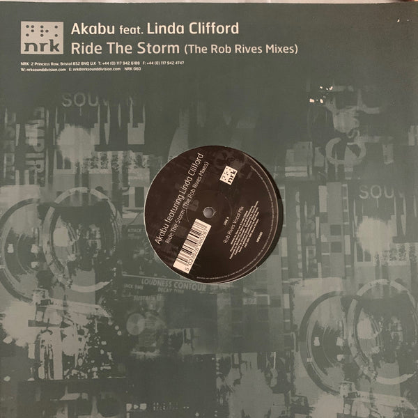 Akabu ft: Linda Clifford - Ride The Storm (The Rob Rives Mixes) 12" Vinyl - Used