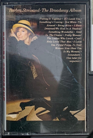 Barbra Streisand - The Broadway Album Cassette tape - Used