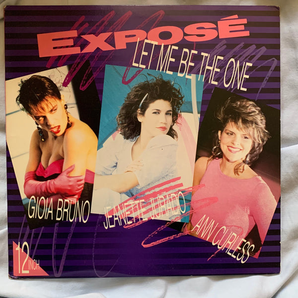 Exposé  - LET ME BE THE ONE 12"  LP VINYL - Used