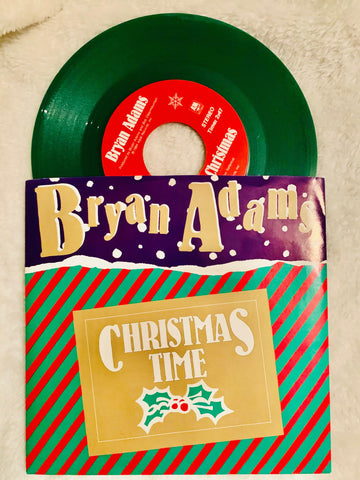 Bryan Adams - Christmas 45 "GREEN"  record vinyl