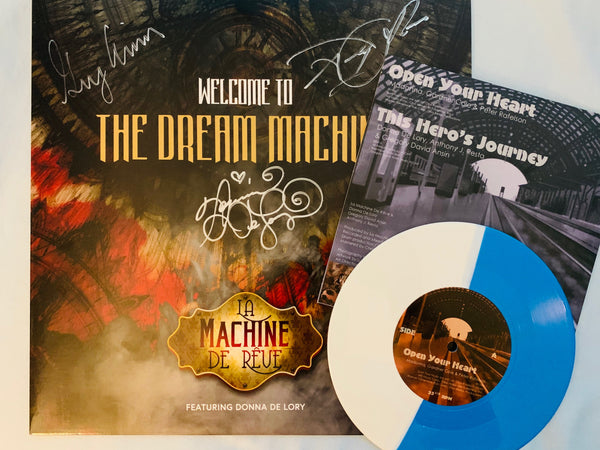 La Machine de Reve ft: Donna De Lory - Welcome To The Dream Machine (Limited LP VINY) Signed by Donna + FREE 7" colored vinyl "OPEN YOUR HEART".