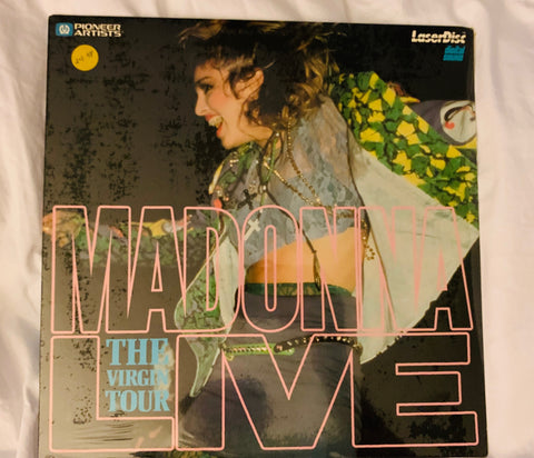 Madonna - THE VIRGIN TOUR Laser Disc / New / Sealed!!!