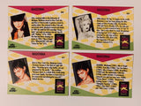 Madonna - Super Stars trading cards (set of 4) 90's