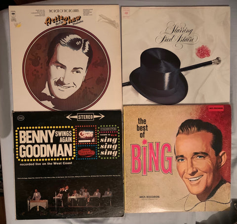 Best of Big Band / Male Vocalist - 4 original LP VINY - Used