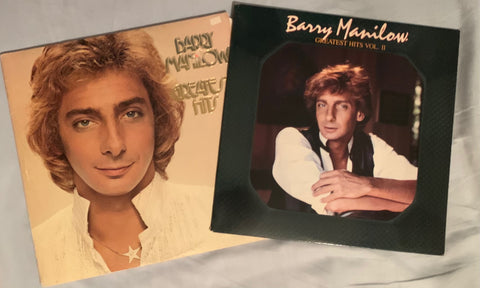 Barry Manilow - 2 original LP VINYL  Greatest Hits vol.1 & 2  - Used