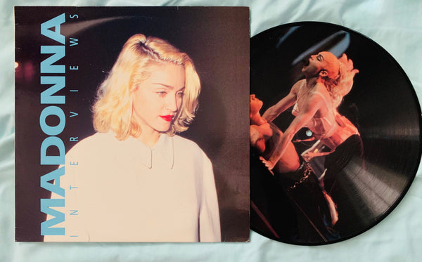 Madonna 90's Interview Picture Disc w/ sleeve -Import  LP VINYL