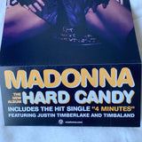 Madonna - Hard Candy Promotional Perforated Poster Flat