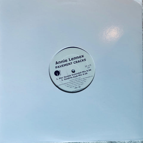 Annie Lennox - Pavement Cracks 2XLP promo remix 12" vinyl