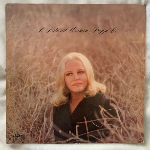 Peggy Lee - "A Natural Woman"  Vinyl - Used 70's