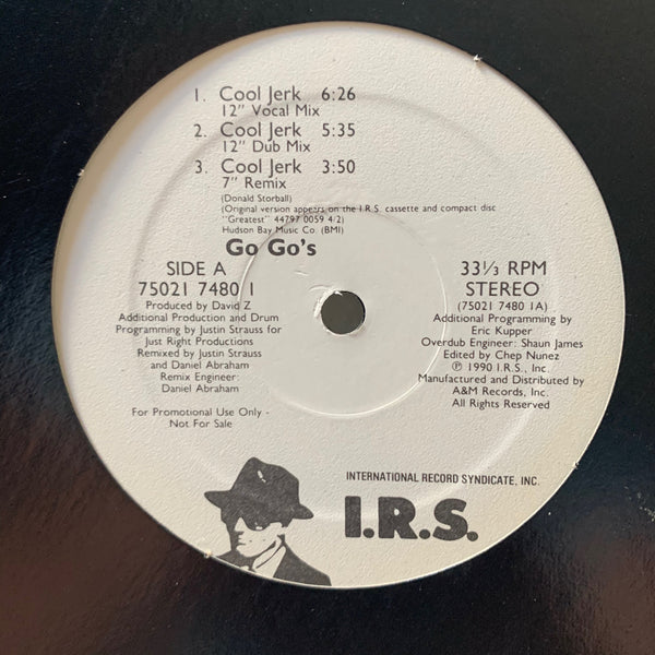 The Go-Go's - Cool Jerk Promotional 12" LP Vinyl -used