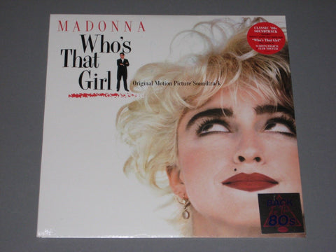 Madonna - Who's That Girl (Back To The 80's) 2017 pressing LP Vinyl