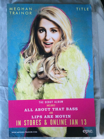 Meghan Trainor - TITLE  Promo Poster 11x17