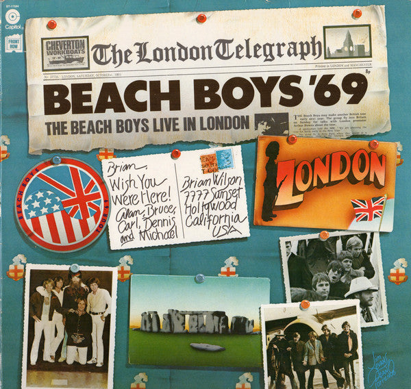 Beach Boys '69 LIVE IN LONDON - LP Vinyl - new