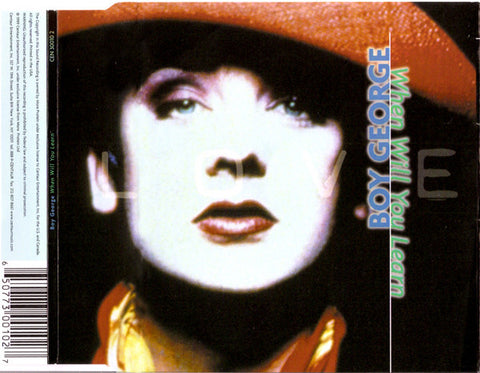 Boy George ‎- When Will You Learn - Used CD Single