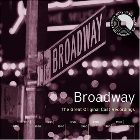 Broadway: The Great Original Cast Recordings (Various) 2 CD - Used