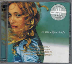 Madonna - RAY OF LIGHT (PROMO Gold stamp CD) Used