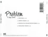 Ariana Grande - PROBLEM (Promo CD single poster sleeve ) remixes  - Used