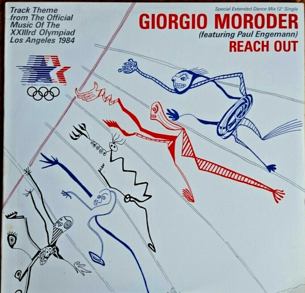 Giorgio Moroder -- Reach Out Vinyl 12" LP - Used