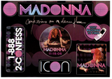 MADONNA Confessions On A Dance Floor USA Promo Sticker Sheet - Official