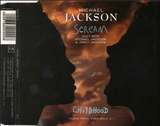 Michael & Janet Jackson - SCREAM (UK) CD single 4 track - Used