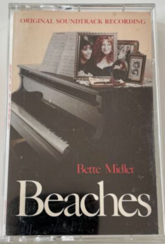 Bette Midler - BEACHES Soundtrack Cassette tape - Used