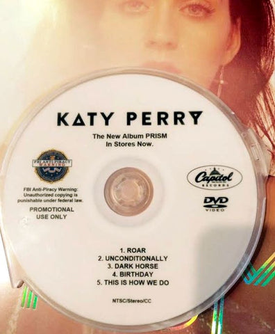 Katy Perry - PRISM  5 Video Collection DVD (NTSC)