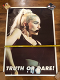 MADONNA - 1991 Truth or Dare! Large Poster - GO BANG! Rare - 38X54