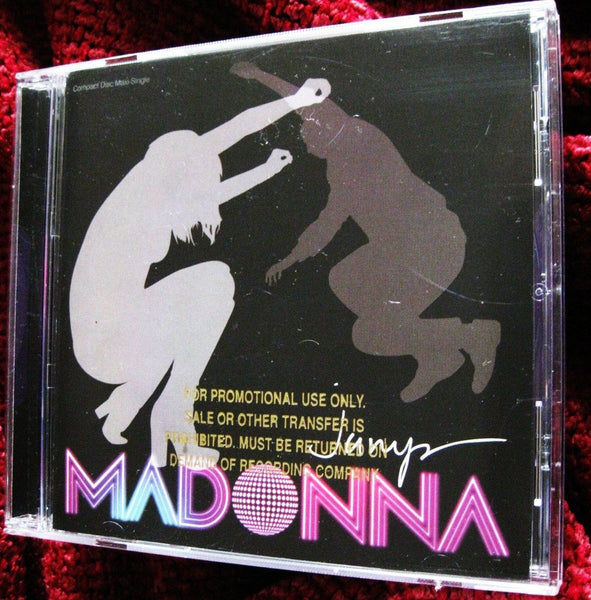 Madonna - JUMP (USA Promo Maxi CD Single w/ Gold stamp - Used