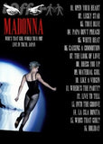 MADONNA Who's That Girl LIVE JAPAN DVD