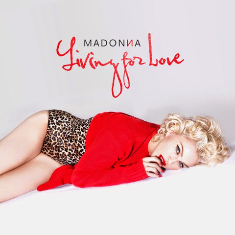 MADONNA LIVING FOR LOVE (Remixes) CD single (DJ)