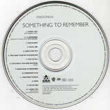 Madonna - Something To Remember (First Pressing) special packaging. (Used Promo CD)