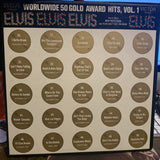 ELVIS Presley 50 Gold Award Hits vol. 1 (4XLP) Box set 70's - used