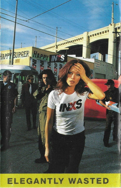 INXS - ELEGANTLY WASTED   Audio cassette  Used