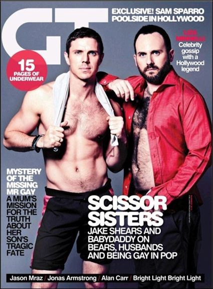 Scissor Sisters  _ GT Magazine - Jake Shears