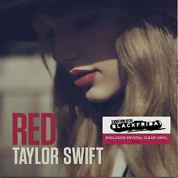Taylor Swift - RED "CLEAR"  LP RSD Black Friday Exclusive Limited Vinyl - New
